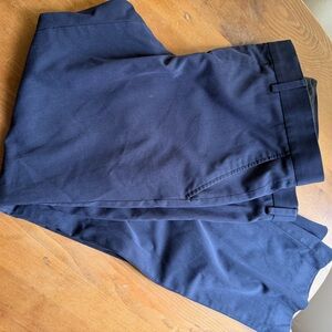 jf j.ferrar Men's Navy Dress Slacks